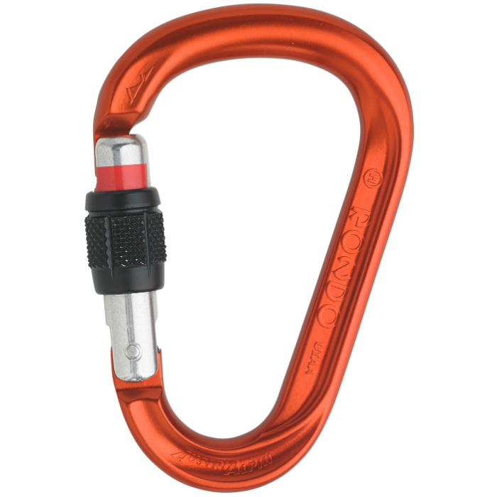 Austri Alpin HMS Rondo GI Screwlock Carabiner