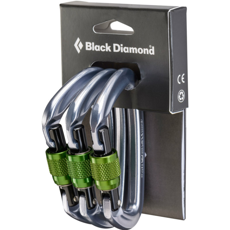 Black Diamond Positron Screwgate 3 Pack