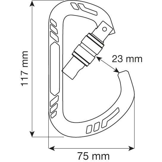 CAMP Guide XL Lock Carabiner