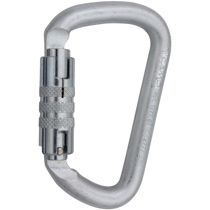 CAMP Steel D Pro 2Lock Carabiner