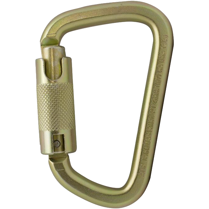 Fusion Tacoma Steel Triple Lock Carabiner