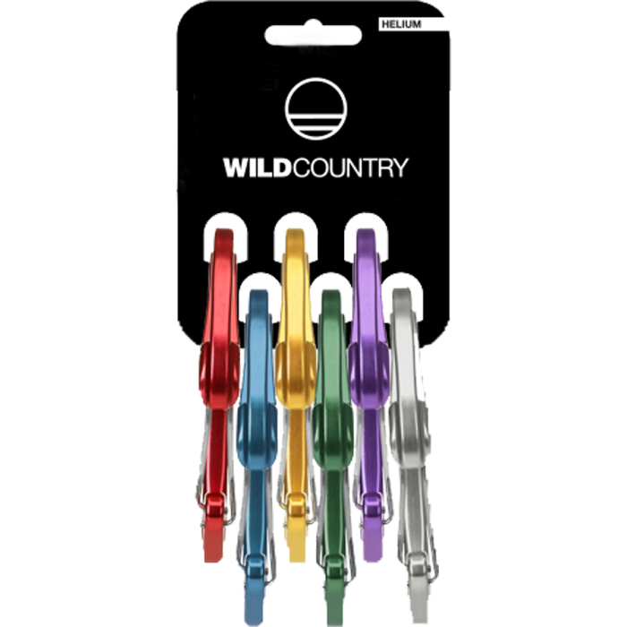 Wild Country Helium 3.0 Carabiner 6 Pack