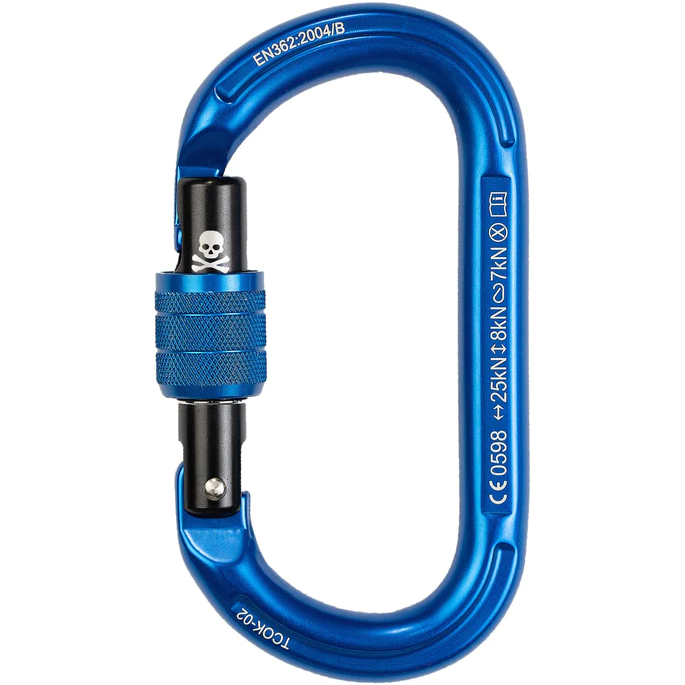 Trango Oval K Screwlock Carabiner