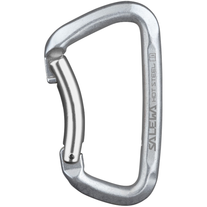 Salewa Hot Steel Bent Carabiner