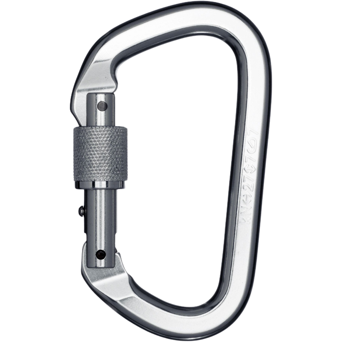 SMC Aluminum Locking D Carabiner