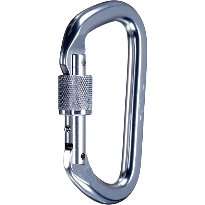 SMC Aluminum Locking D Carabiner