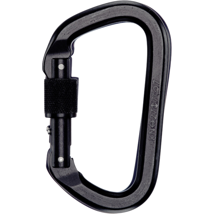 SMC Aluminum Locking D Carabiner