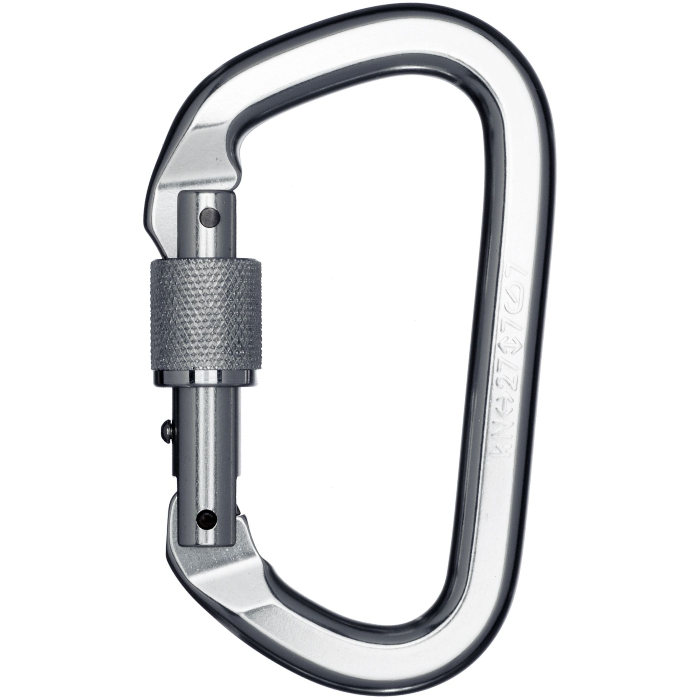 SMC Aluminum Locking D Carabiner