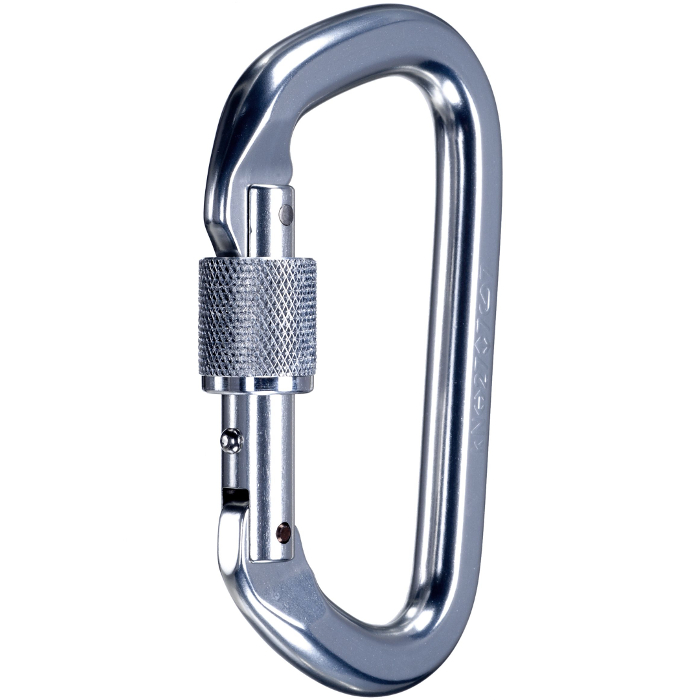 SMC Aluminum Locking D Carabiner