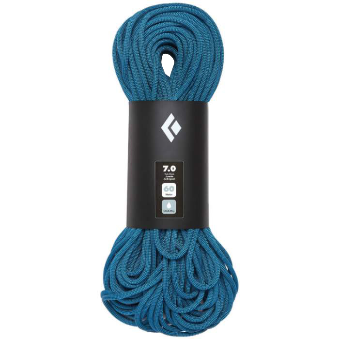 Black Diamond 7.0mm 60m 2xDry Rope