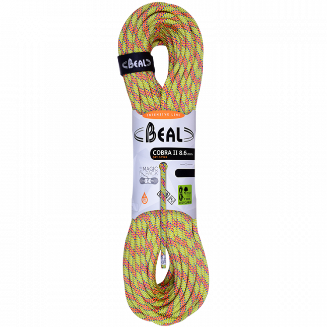 Beal 8.6mm Cobra II 60m Dry Cover Rope