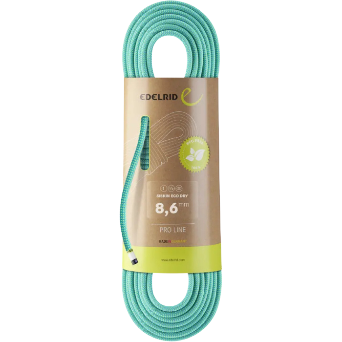 Edelrid 8.6mm Siskin Eco Dry Rope