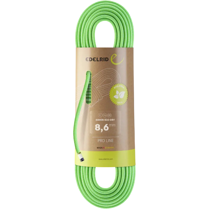 Edelrid 8.6mm Siskin Eco Dry Rope