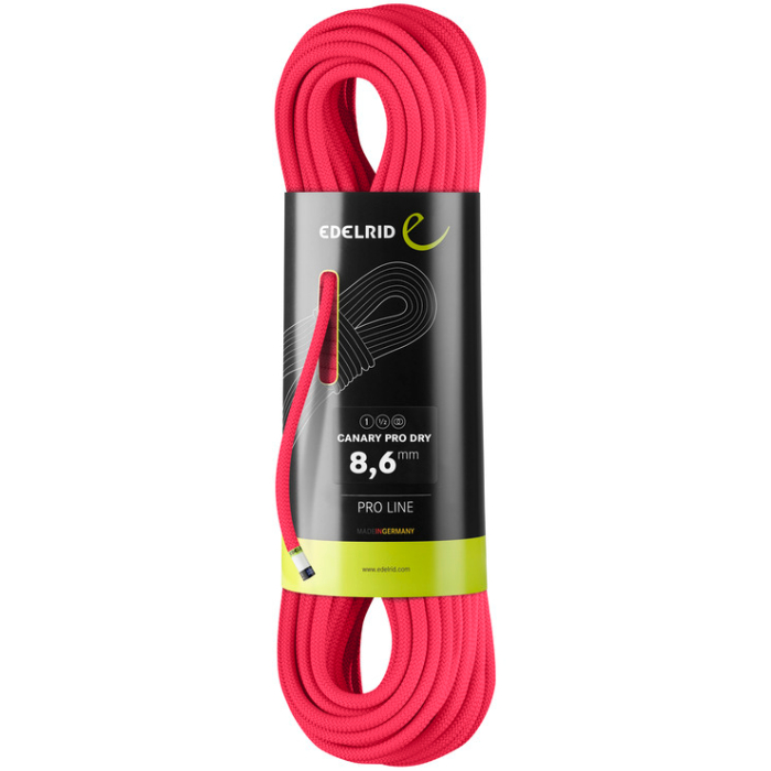 Edelrid 8.6mm Canary Pro 2xDry Rope