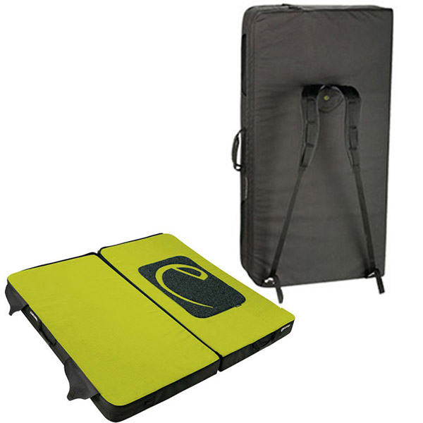 Edelrid Mantle II Bouldering Pad Back and Open View