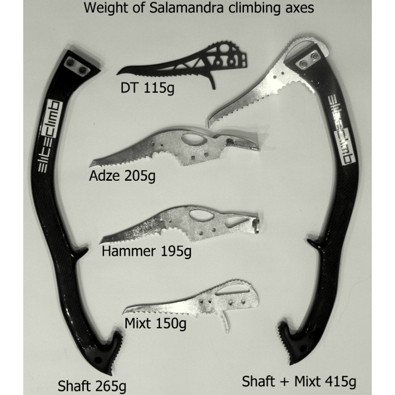 Elite Climb Shaft and Pick Weight