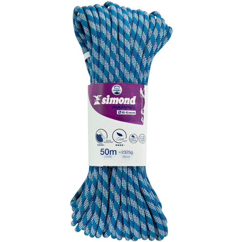 Simond 8.6mm Double Rope 50m