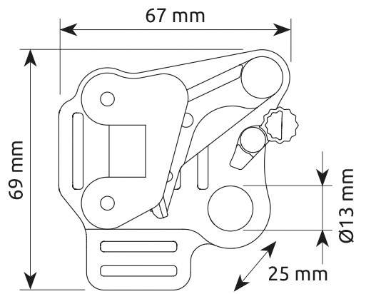 CAMP Turbofoot Evo Right Ascender