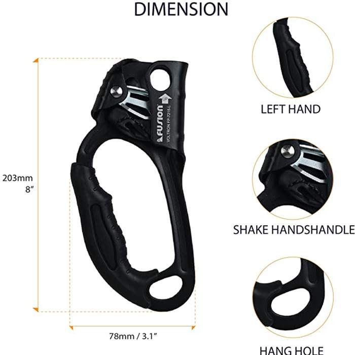 Fusion Climb Ascender Left