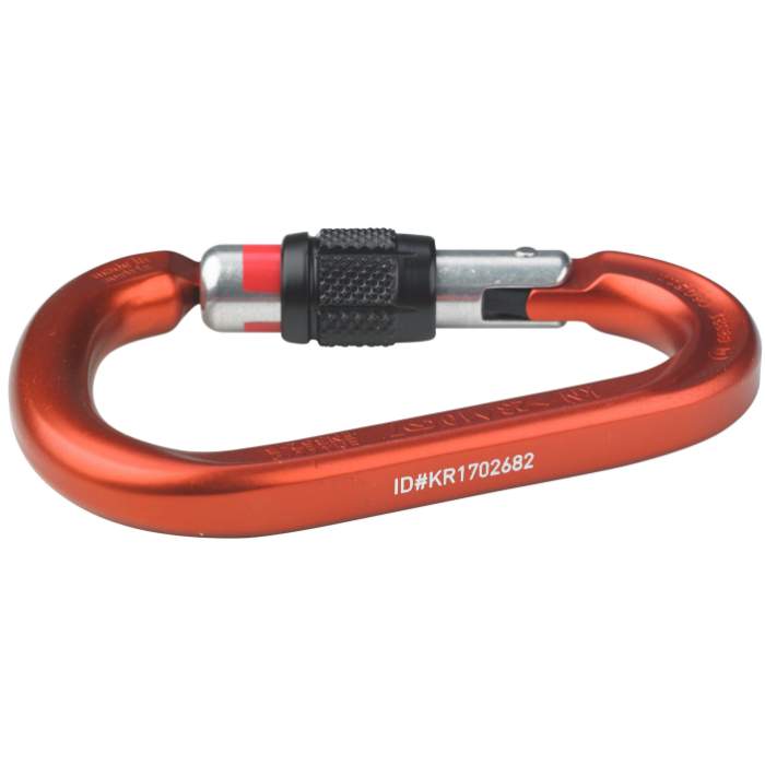 Austri Alpin HMS Rondo GI Screwlock Carabiner