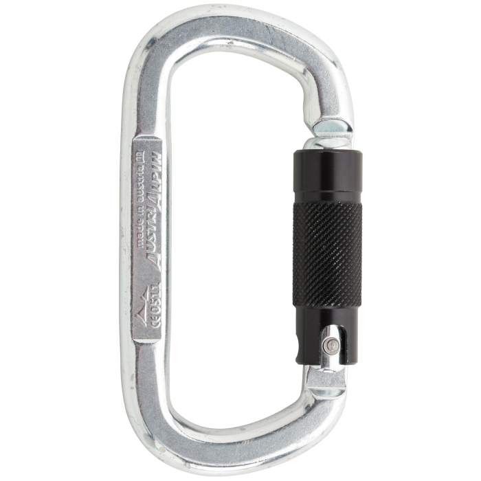 AustriAlpin Asymm Oval 2-Way Autolock Carabiner