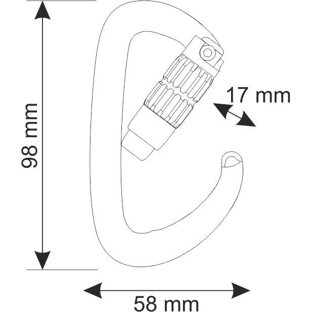 CAMP Orbit 2Lock Carabiner