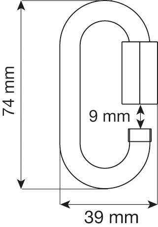 CAMP Oval Quick Link Stainless Steel