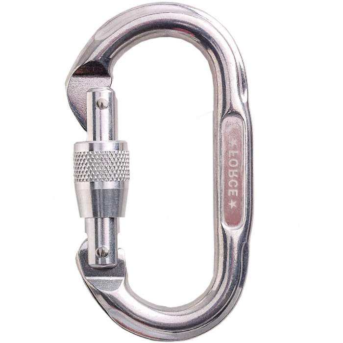 SMC Force Series Oval Screw Lock Carabiner