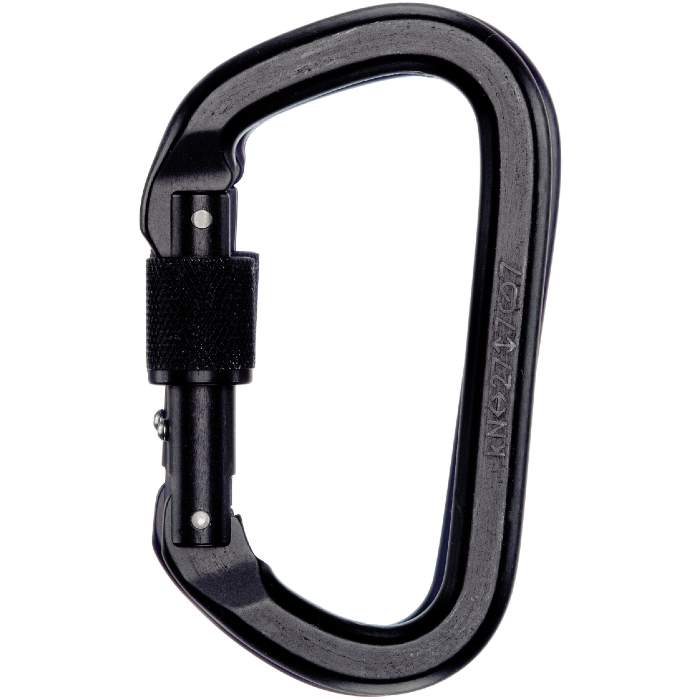 SMC Aluminum Locking D Carabiner