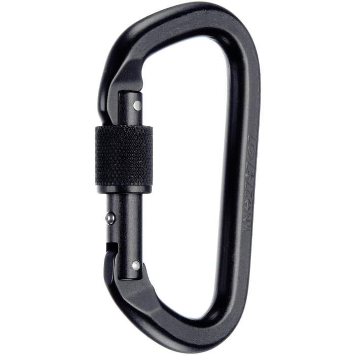 SMC Aluminum Locking D Carabiner