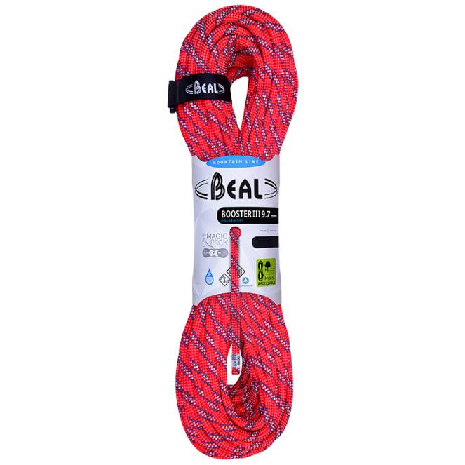 Beal 9.7mm Booster Golden Dry Rope