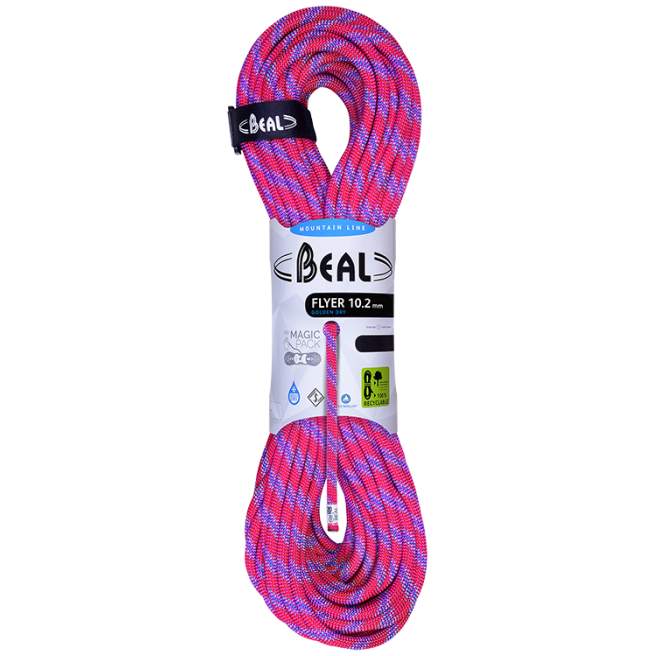 Beal 10.2mm Flyer II Golden Dry Rope