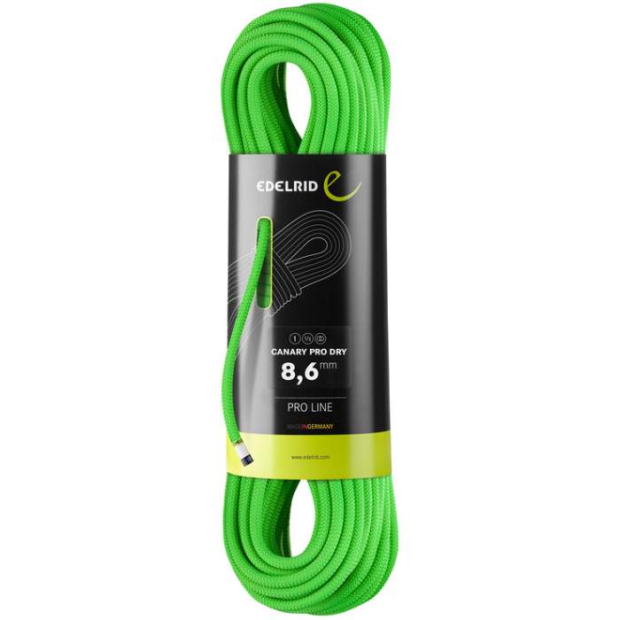 Edelrid 8.6mm Canary Pro 2xDry Rope