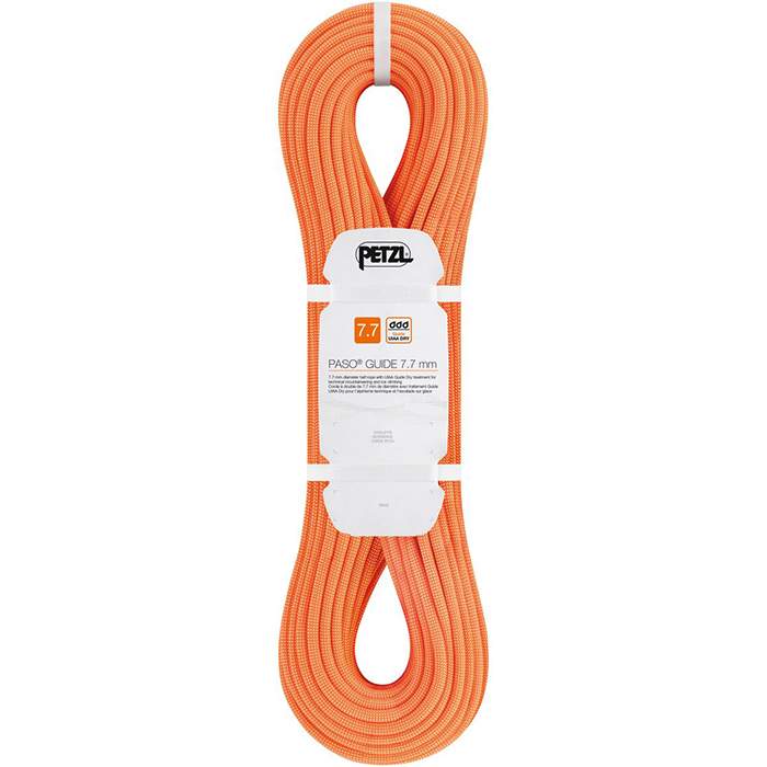149　ロープ　ペツル Paso Guide（70m - Orange）