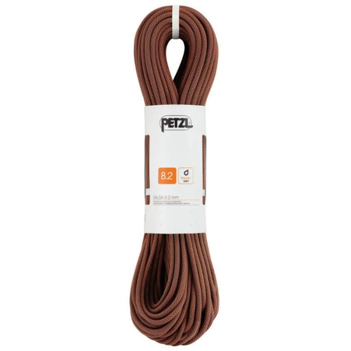 Petzl 8.2mm Salsa black/orange