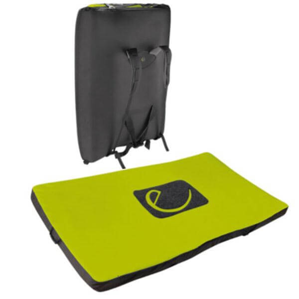 Edelrid Crux II Bouldering Pad Back and Open View