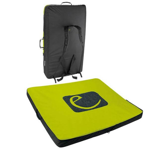 Edelrid Dead Point II Bouldering Pad Back and Open View