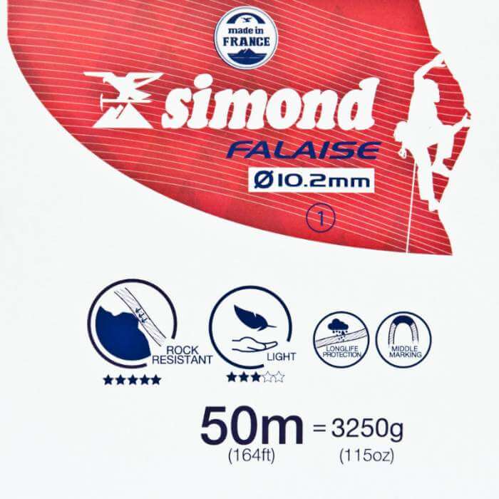 Simond 10.2mm Outdoor Rope 50m