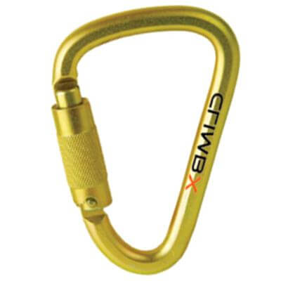 Climb X XL Steel D Twist Lock Carabiner
