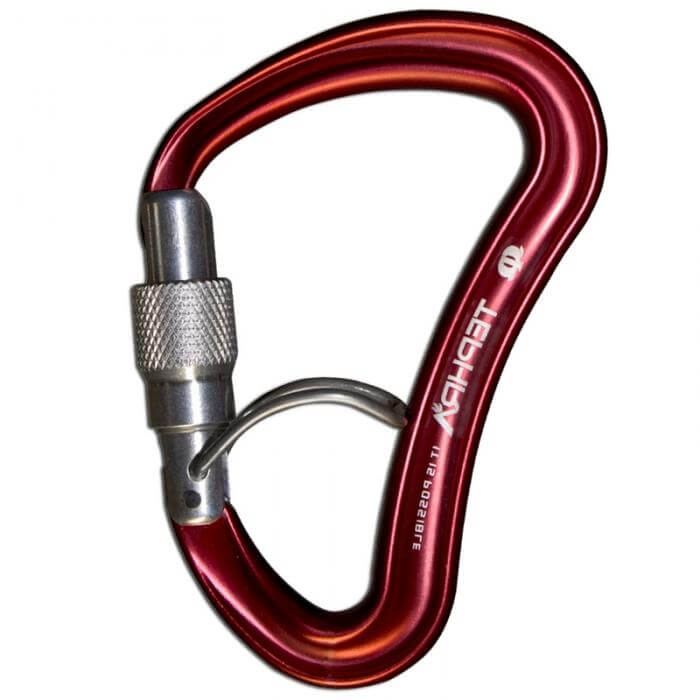 Omega Pacific Tephra Trapwire Screw-Lok Rock Climbing Carabiner