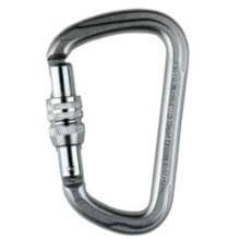 Climb X Large Steel D Screw Lock Carabiner